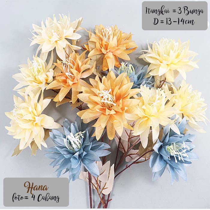 Bunga dekorasi backdrop/bunga artificial/bunga plastik dekorasi