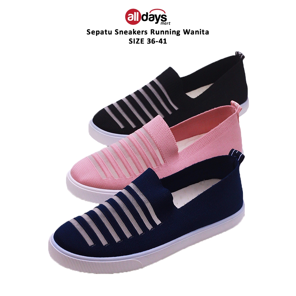 Faster Sepatu Slip On Casual Wanita 1908-54 Size 36-40