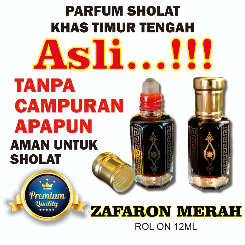 Parfum Minyak Misik Jafaron Merah / ZAFARON / Jafaron Putih