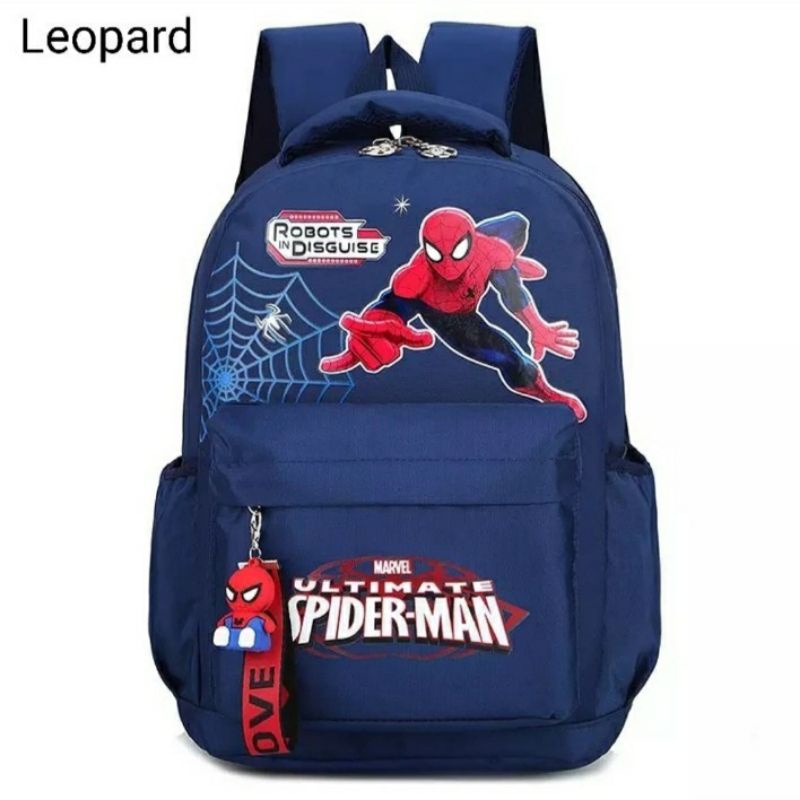 Tas Ransel sekolah Disney Marvel Tas Sekolah untuk Anak Laki-laki tk sd smp sma kuliah kerja