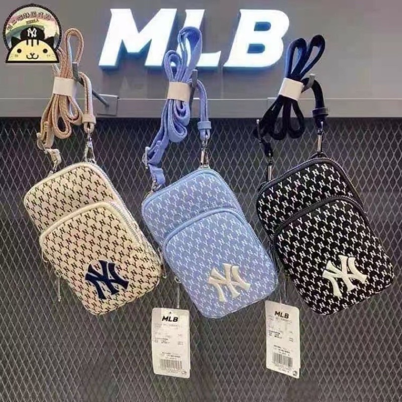 MLB NY MONOGRAM POCKET BAG / SHOULDER BAG / SLING BAG / TAS MLB
