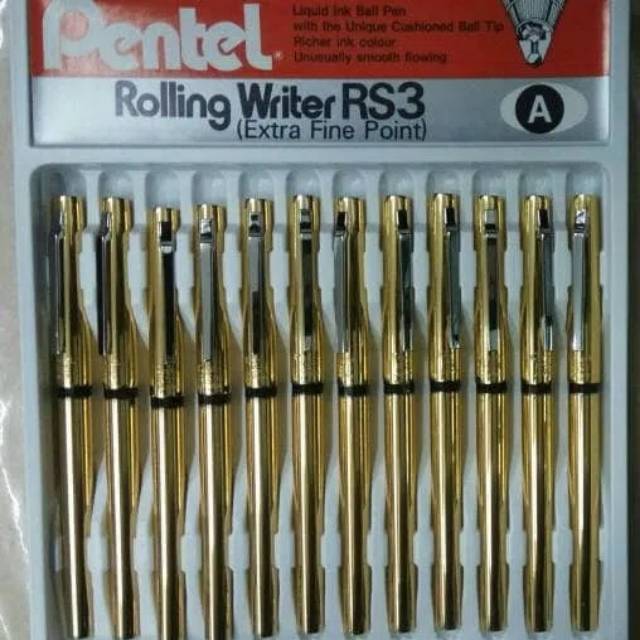 

Pulpen pentel RS3 rolling writer