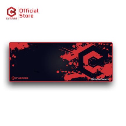 Mouse pad gaming cyborg 80x30cm rubber XXL speed anti slip sewed cmp-20 cmp20 - alas Mousepad mat extended