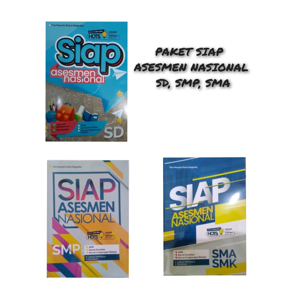 PAKET SIAP ASESMEN NASIONAL SD / SMP / SMA