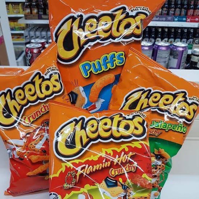 cheetos crunchy dan cheetos jalapeno