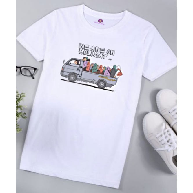 Kaos pria distro keren aestetik pik up mobil terbaru 2022 kekinian jumbo xxl bahan katun combed baju