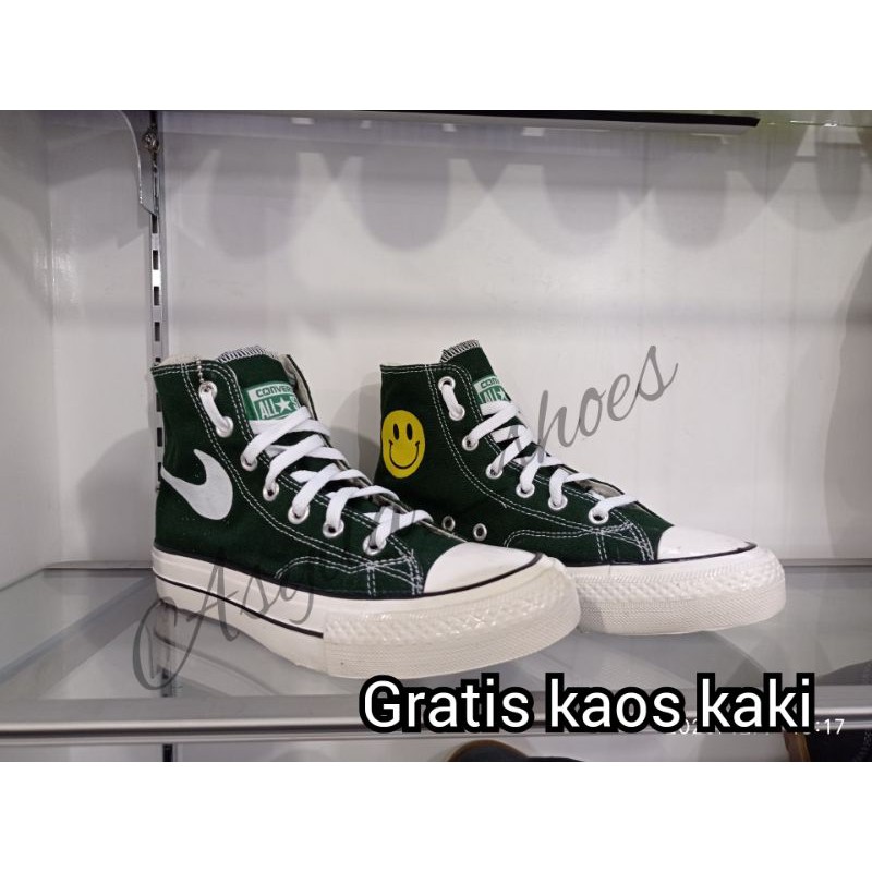 PROMO... SEPATU CONVERSE 70s Glossy SMILE PREMIUM