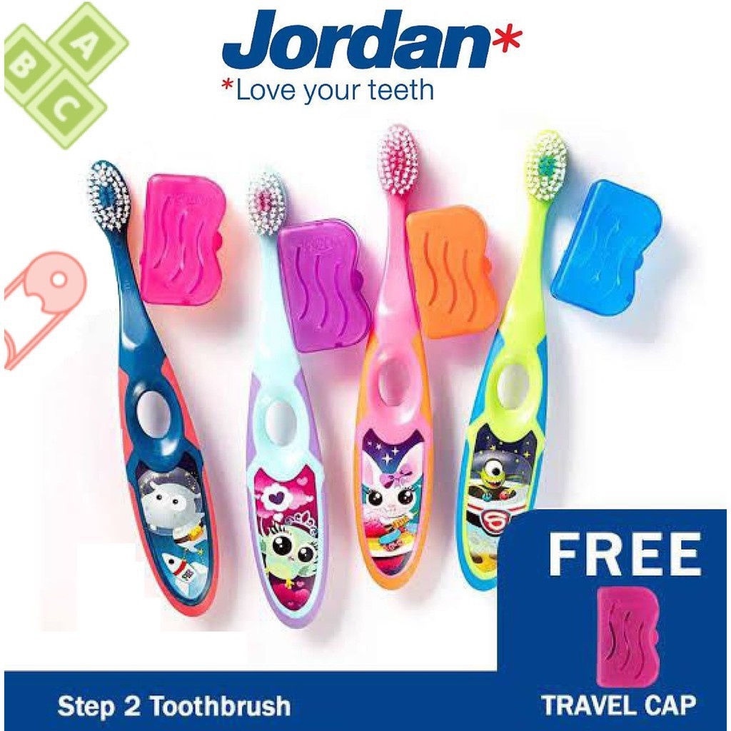 Jordan Toothbrush Step 2 Sikat Gigi Anak 3-5 Years