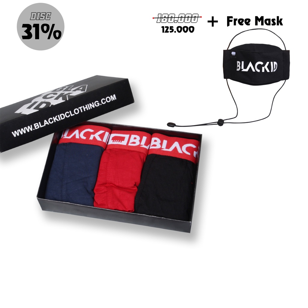 Black ID - Boxer Brief 1 set isi 3