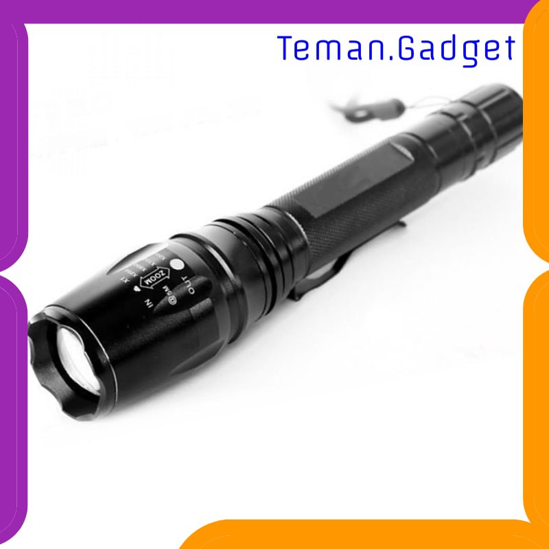 TG-IE186 TaffLED Senter LED Flashlight Cree XM-L T6 3800 Lumens - E27