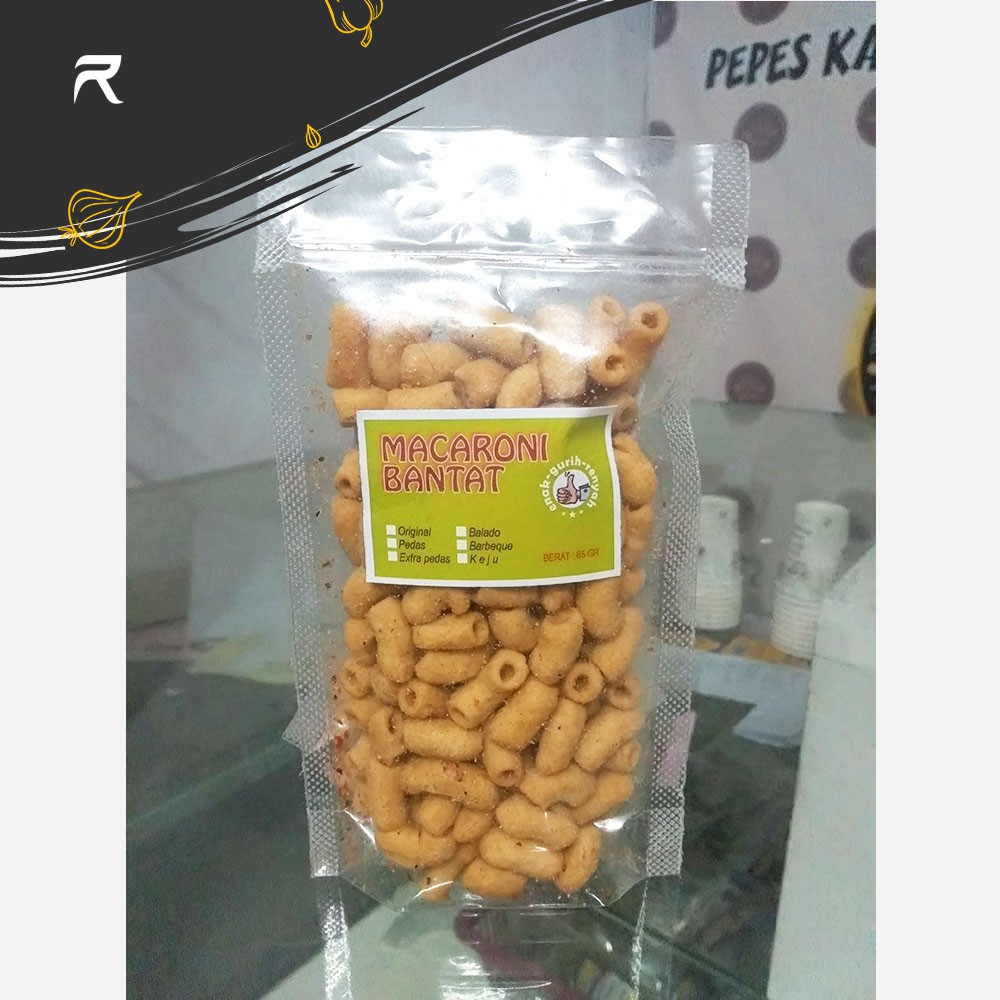 

Makaroni / Makroni Bantat Tasikmalaya 75 gram 6 Varian