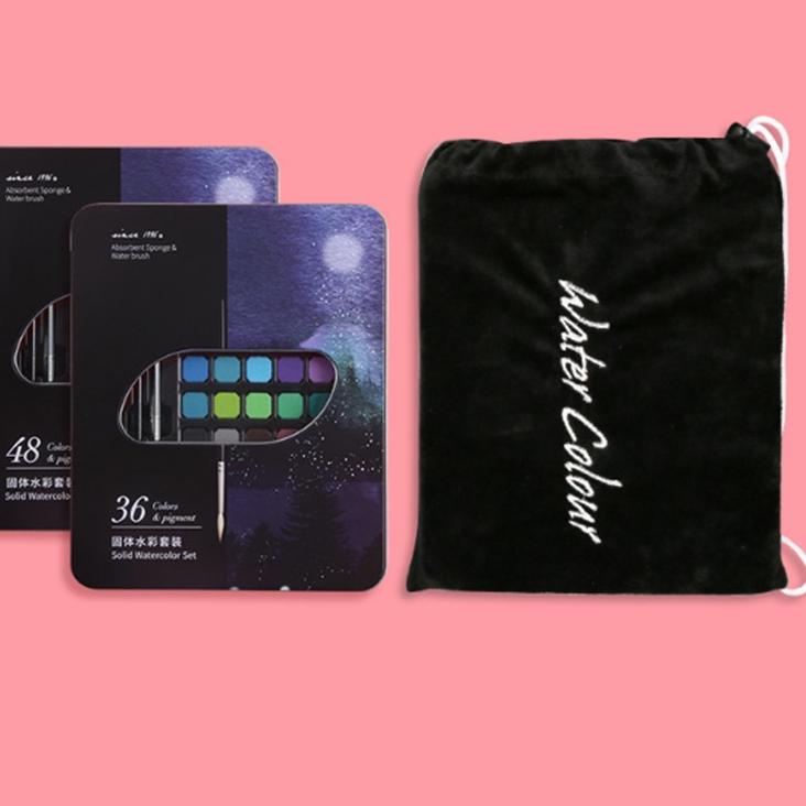

Stok terbatas!.. 36/48Watercolor Set - Alat Cat Air Set (Termasuk Kuas dan Kertas Gambara