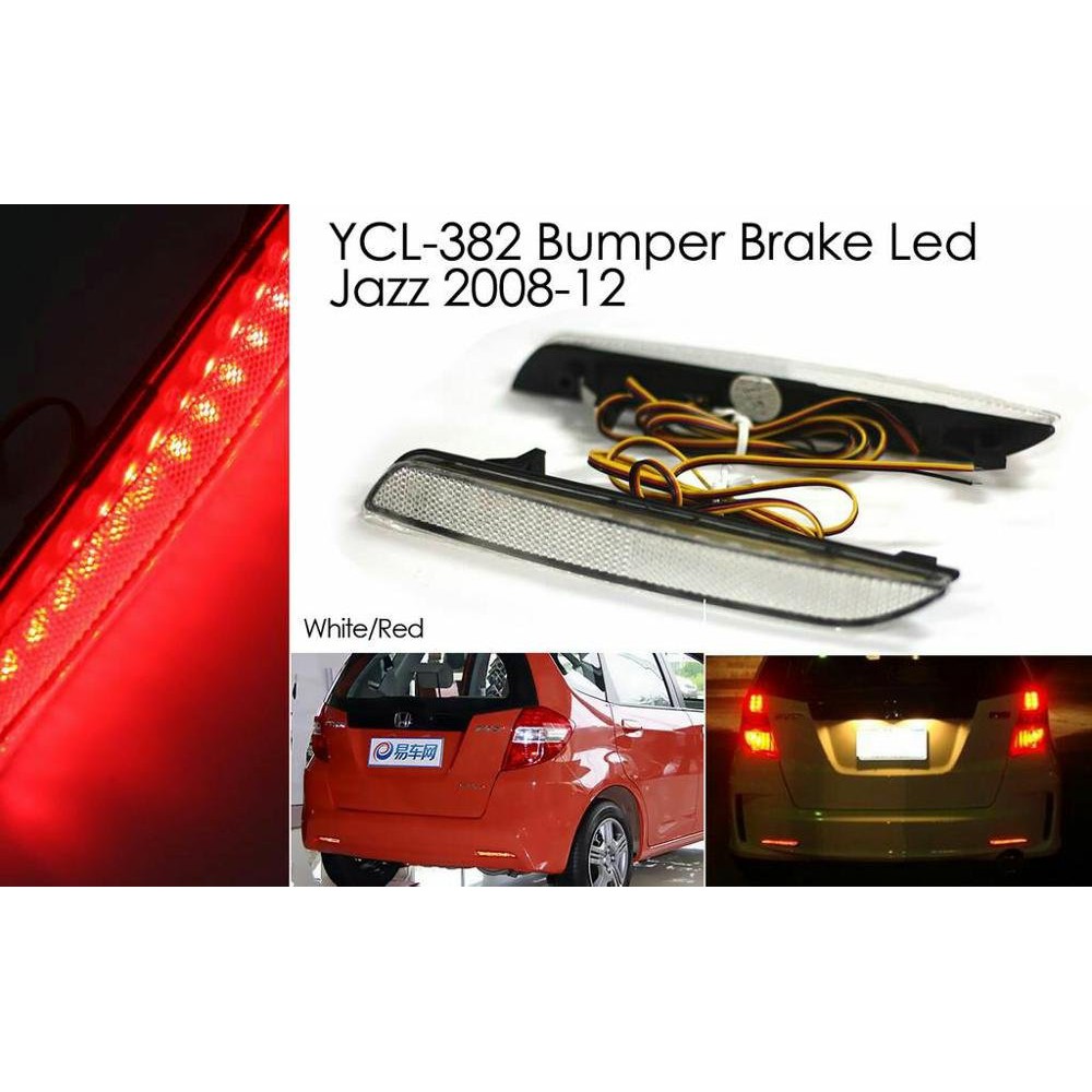 Dapurspeed Led Bumper JAZZ GE8 / Mata Kucing Lampu Led Reflector JAZZ GE8