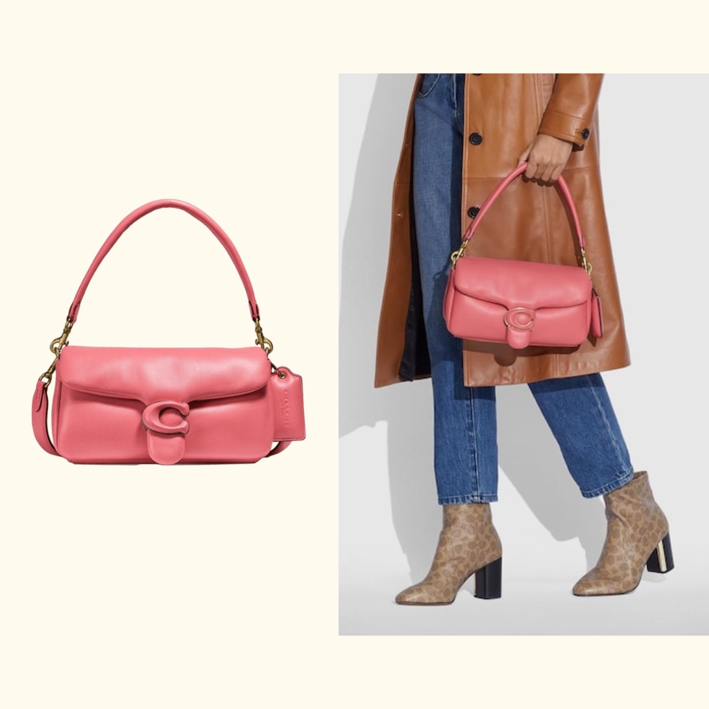 Coach C0772 Pillow Tabby Shoulder Bag 26 - Pink/Taffy