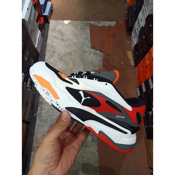 puma rs fast red blast