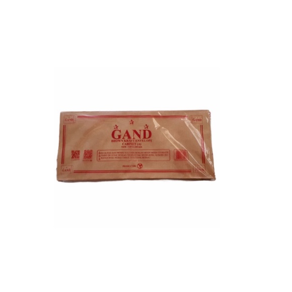 

GAND AMPLOP COKLAT KABINET / AMPLOP GAJI UK 11 X 24 (ISI 100)