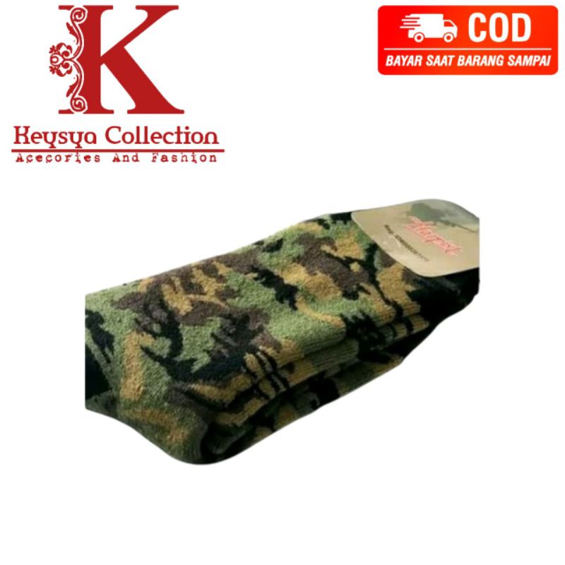 kaos kaki Loreng Tebal pdh - pdl - TNI - polri - security - pol pp