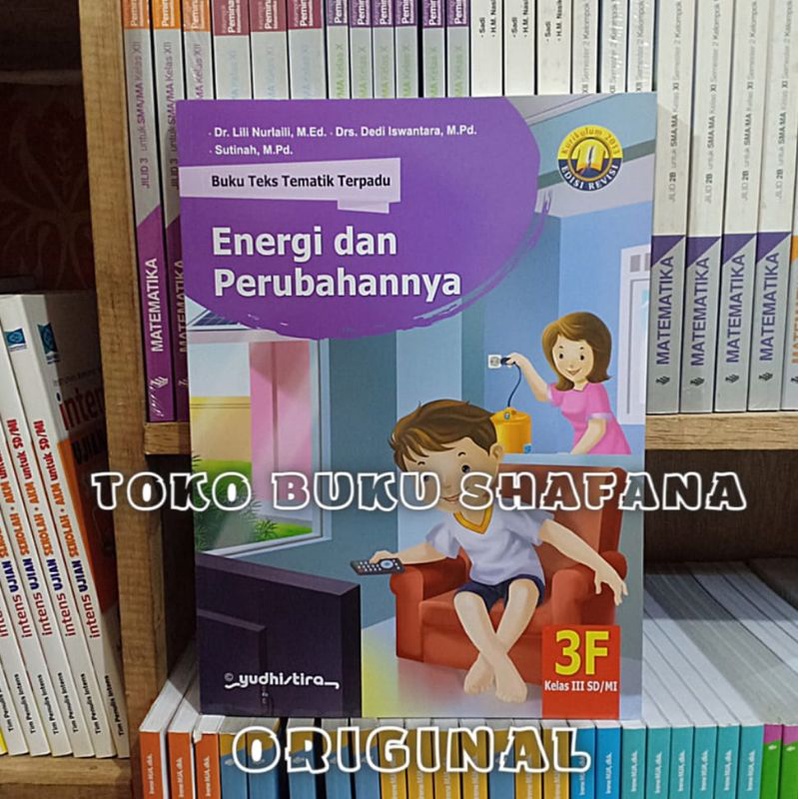 Paket 4 Buku Tematik Terpadu Yudhistira 3E 3F 3G 3H K13 Edisi Revisi Kelas 3 SD ORI