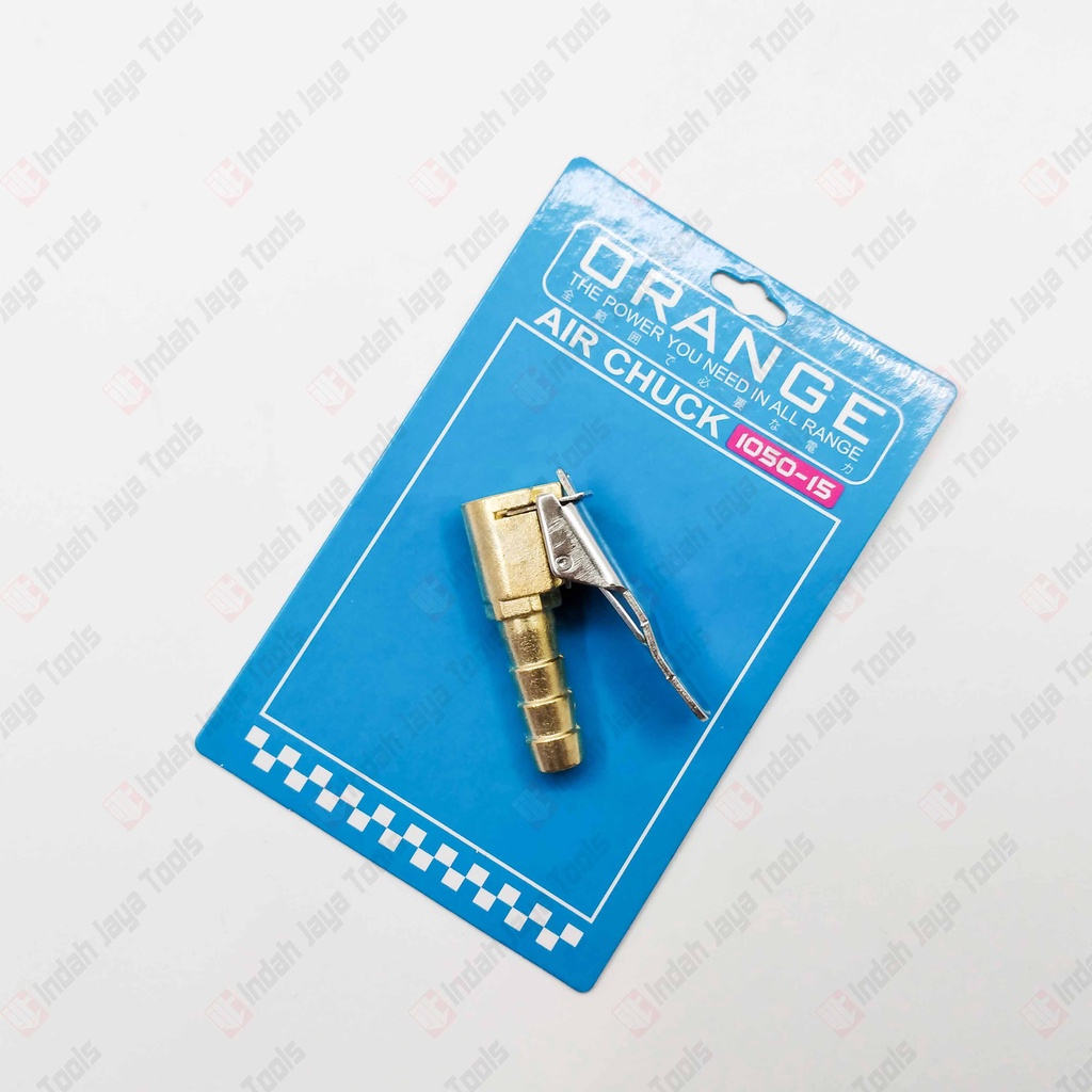 ORANGE 1050-15 KLIP Air Chuck Isian Angin Ban Model Jepit Tire Clip