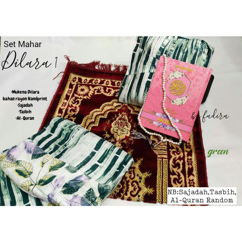 set mahar mukena dilara