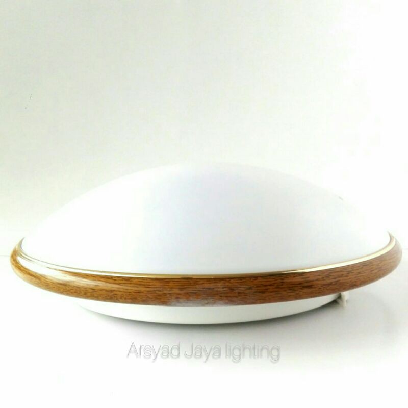panasonic ceiling LED / Lampu baret plafon motif kayu Nlp.52604
