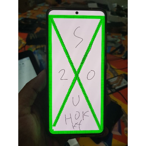 LCD HP SAMSUNG S20 ULTRA ORIGINAL 100% COPOTAN NORMAL