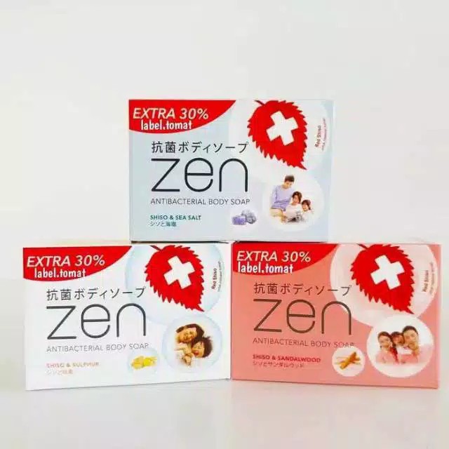 Sabun mandi ZEN Antibacterial body soap 80g