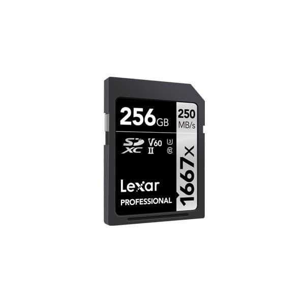 Memory Card Lexar SDXC 256GB 1667x Professional 250MB/s V60 - 1667X 256GB Resmi