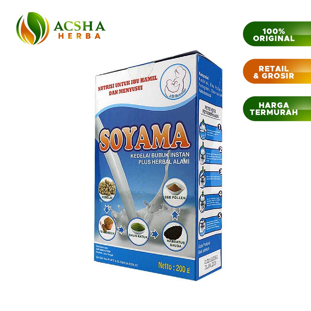 SOYAMA SUSU KEDELAI BUBUK INSTAN | Shopee Indonesia