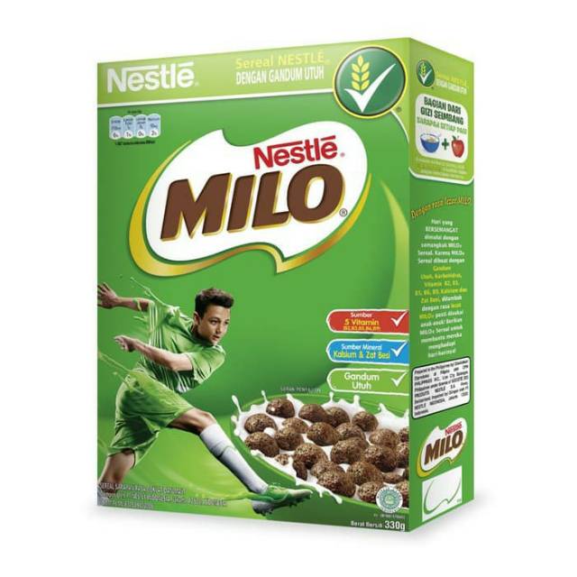 

NESTLE Milo Cereal Balls 330g Sereal Breakfast 330gr Sarapan 330 g gr gram