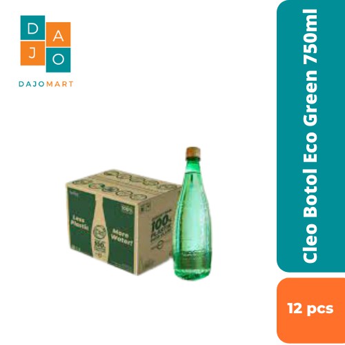 

Cleo Botol Eco Green 750 ml (karton)