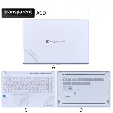 TOSHIBA Stiker Skin Matte Bening 3 Sisi 14 &quot;15.6&quot; 15.6 &quot;13&quot; 13 &quot;C40-A 800 L50 / C600 / 750 / L-A / C50 / Ld / / C40 / C50 / C600 / / Dynabook