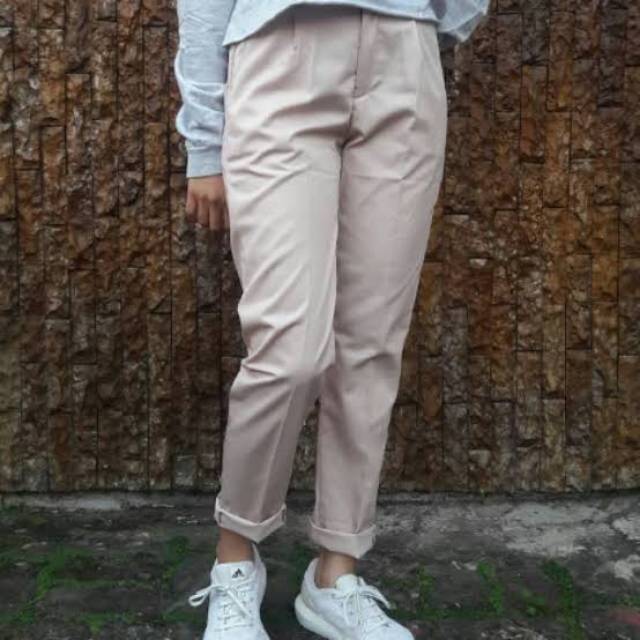 CELANA BAGGY PANT, CELANA PANJANG, CELANA BAHAN, CELANA WANITA, CELANA KANTOR, AMERICAN DRIIL