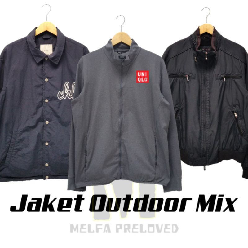 Thrift Uniqlo Jacket Pria dan Wanita Sweater Preloved Thrift Uniqlo Jacket Pria dan Wanita Sweater Preloved