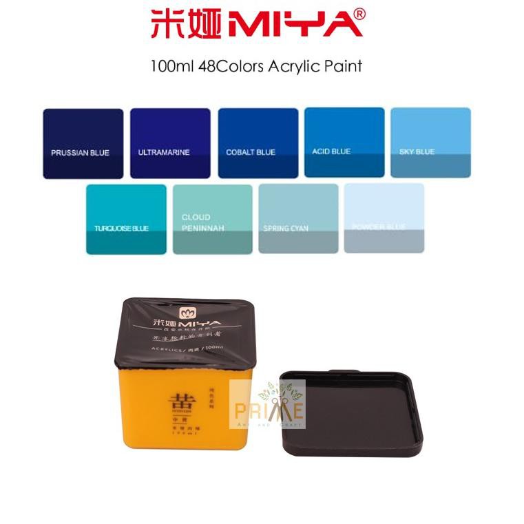 

Tr8Code miya cat acrylic 100ml series blue(siap Kirim)S5G3