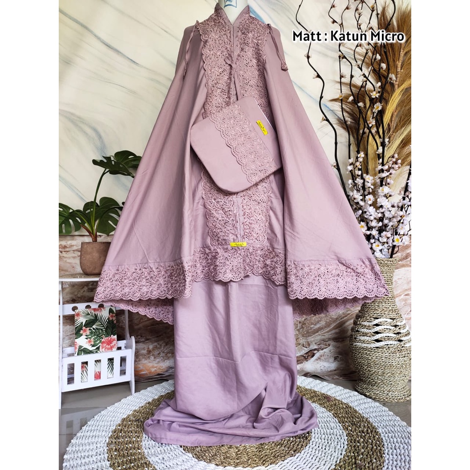 Mukenah Fatimah / Mukena Travel / Mukena Dewasa
