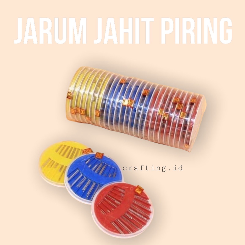 JARUM JAHIT TANGAN PIRING