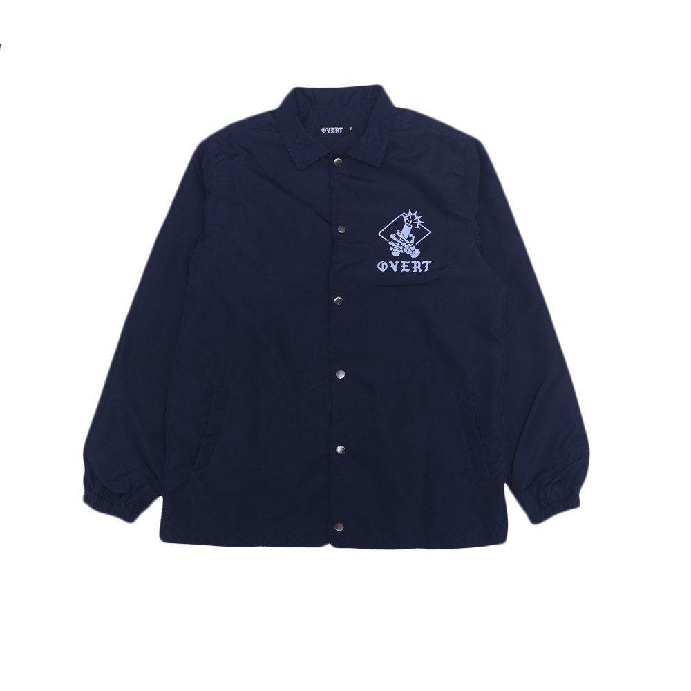 REVOLUTION NAVY COACH JACKET