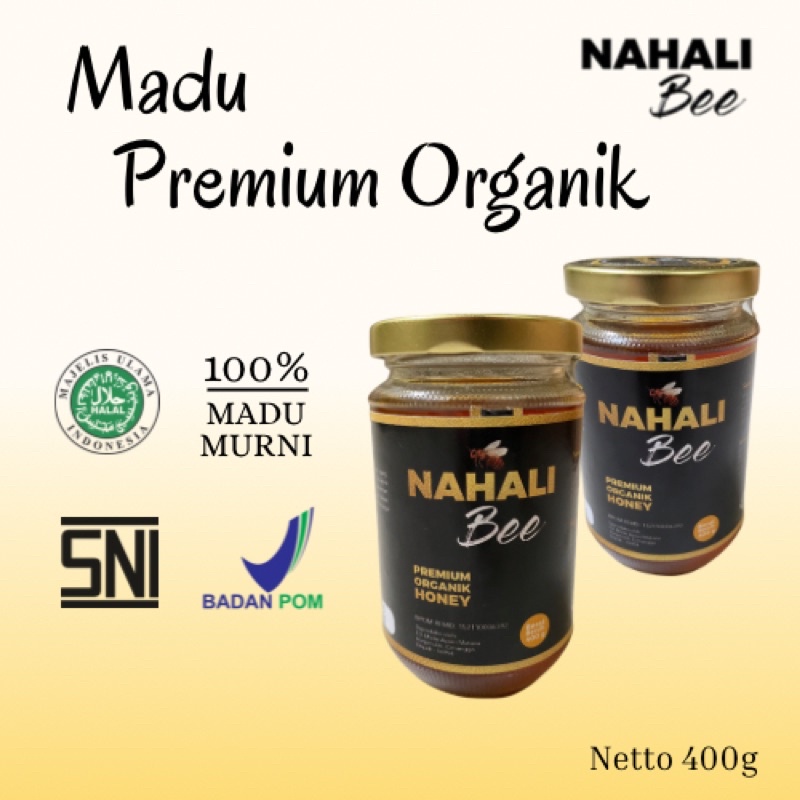 

Madu Murni Asli 100% | Madu Premium Organik Nahali Bee 400g