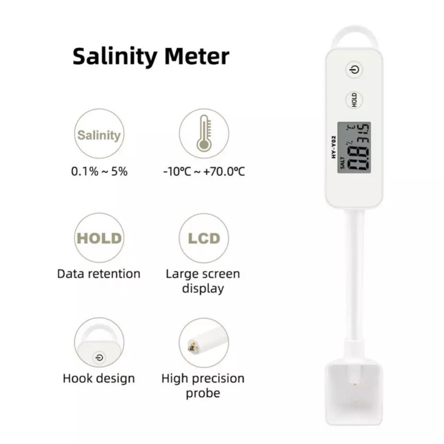 Salinity Meter Food Brine Salinity Kitchen Soup Cooked Food