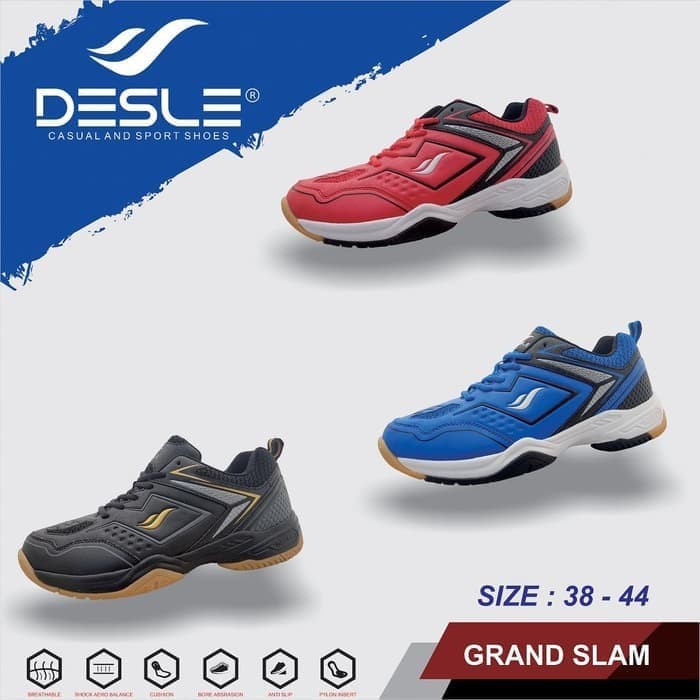 SEPATU BADMINTON DESLE B171 KUNING