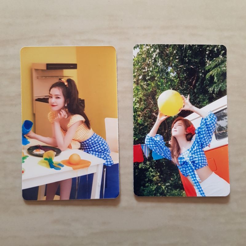 Red Velvet (Irene & Seulgi) SM Museum Photocard (Summer Magic)