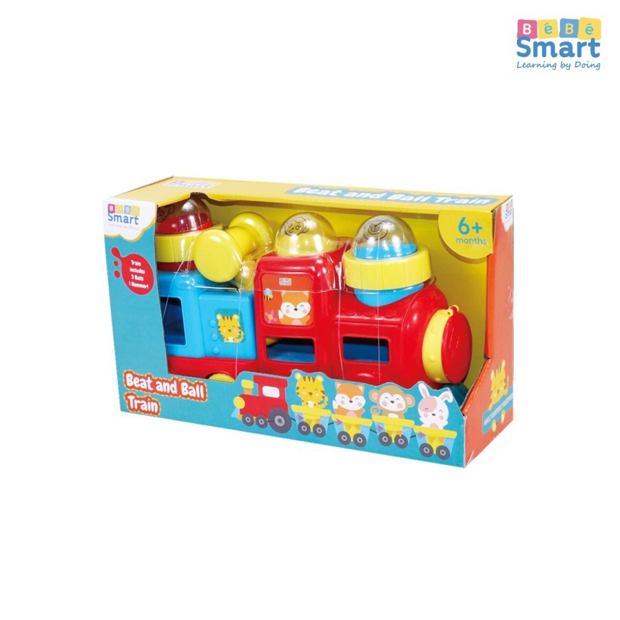 MAI581 BEBE SMART MAINAN BEAT&amp;BALL TRAIN MAINAN MOTORIC ANAK BBS318