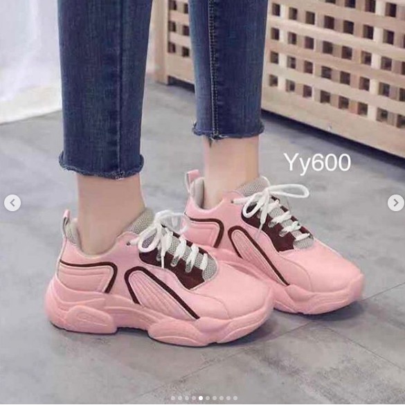 Sneakers YY600 sepatu wanita import realpict