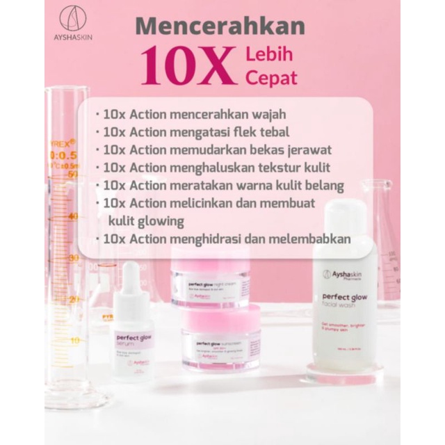(READY, free pouch+ganci) PERFECT GLOW series Ayshaskin Pharmacia New Packaging-6