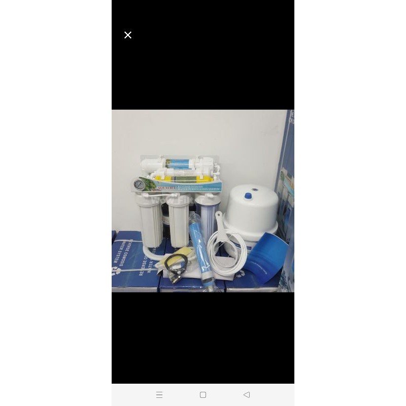 mesin ro 100gpd 6step kaki aquafilt