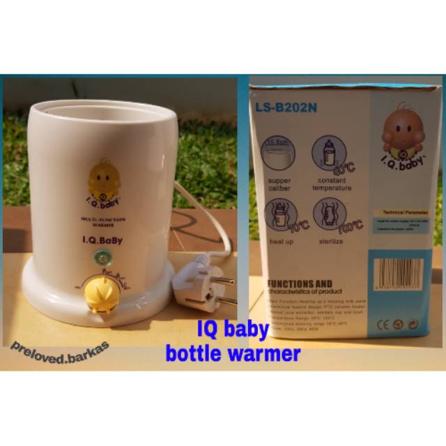Preloved bottle warmer IQ baby / penghangat asi / penghangat susu / sterilizer warmer multifunction