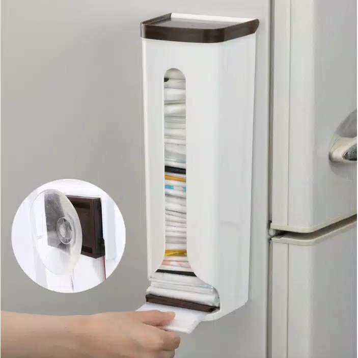 PLASTIC Bag Dispenser Storage Box Organizer Tempat Penyimpanan Kantong