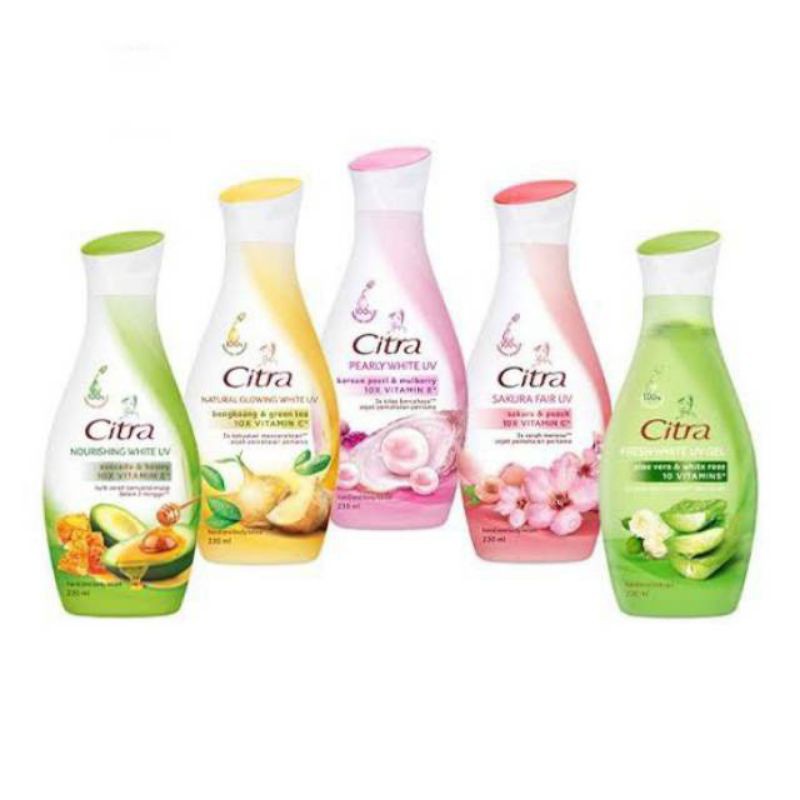 [175gr] CITRA 120ML HAND &amp; BODY LOTION KOSMETIK PERAWATAN TUBUH