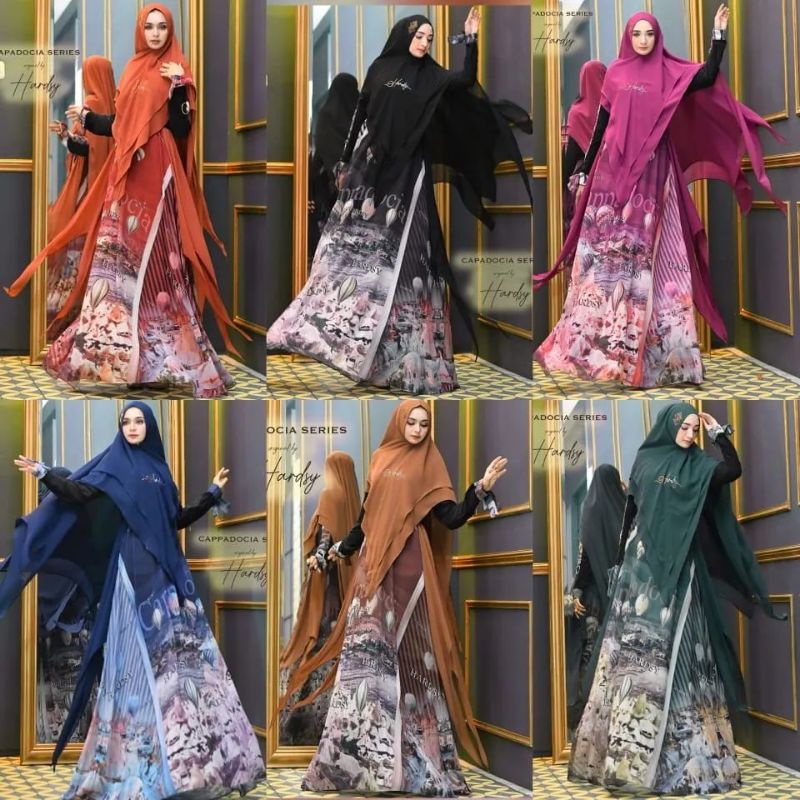 Cappadocia syari by hardsy Syalmadina siap kirim